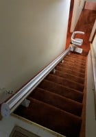 Bruno stairlift installed by Lifeway Mobility Rochester Minnesota