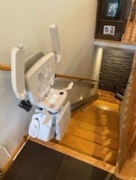 stairlift in St Cloud Minnesota installed by Lifeway Mobility