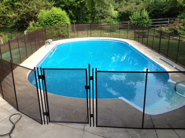 Oval Pool Fence