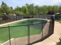 Pool Fence around Green Pool2