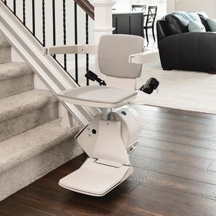 straight stair lifts for improved home mobility in Wichita