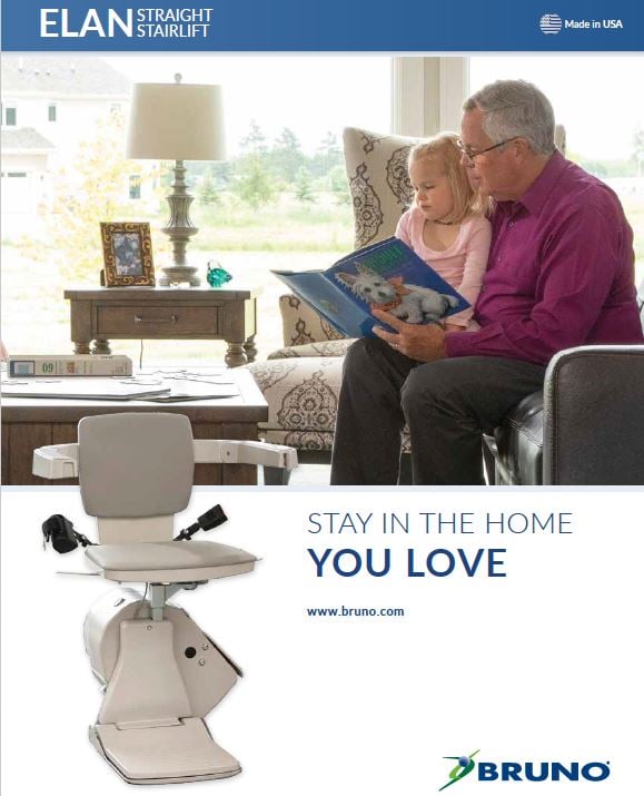 Bruno Elan stair lift brochure preview