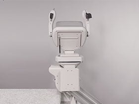 power folding footrest option for Bruno Elite stairlift