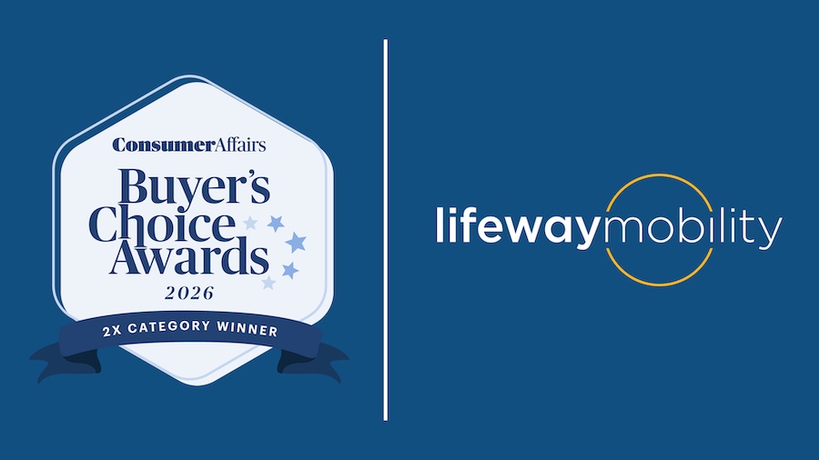 Lifeway Mobility wins Buyer's Choice Award in two categories for 2nd consecutive year