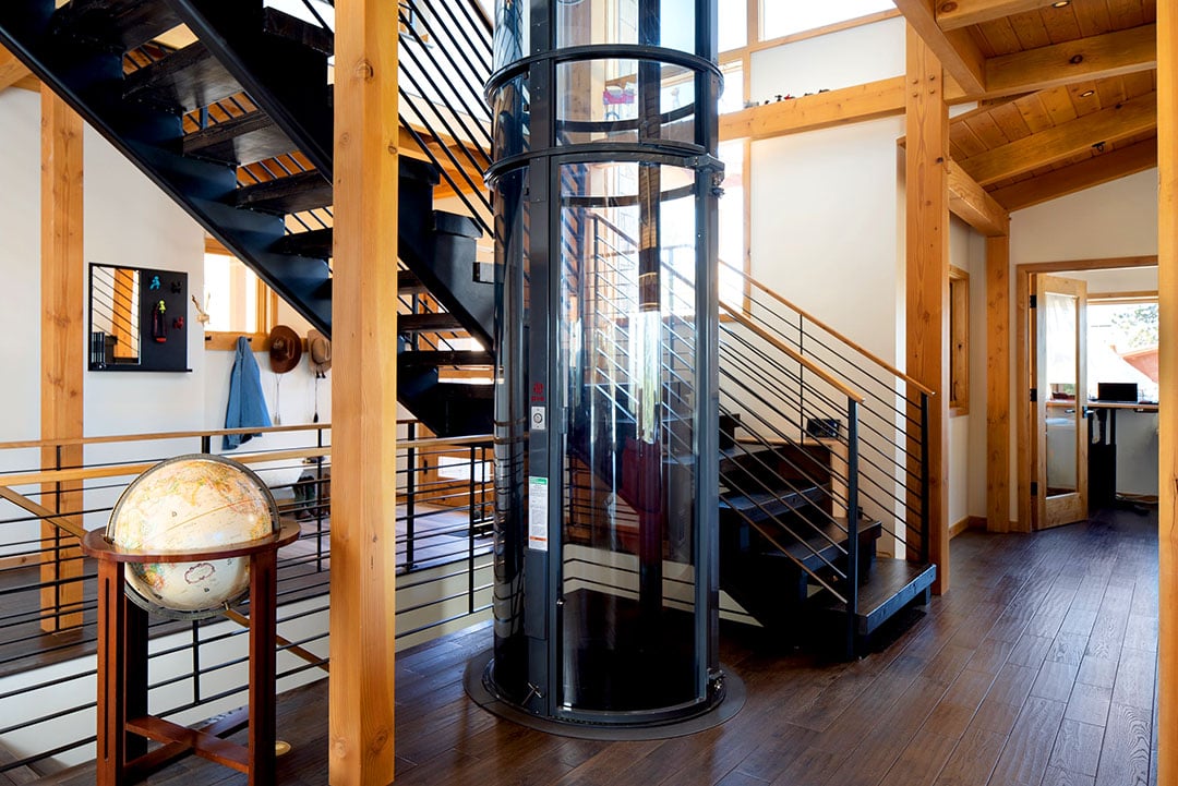 pneumatic vacuum home elevator in Denver from Lifeway Mobility