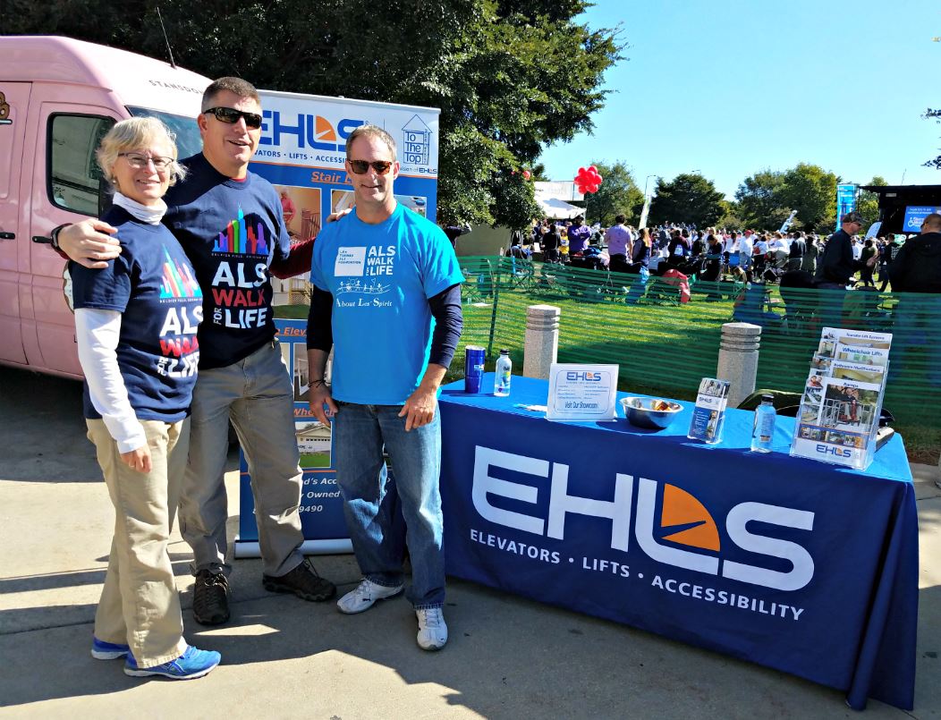 EHLS team at ALS Walk for Life