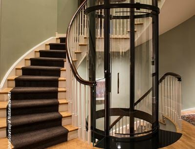 glass home/residential elevator