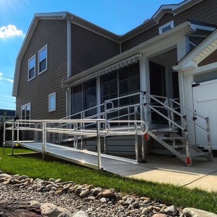 wheelchair ramp installed by Lifeway Mobility