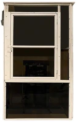 Harmar Highlander vertical platform lift with enclosure kit