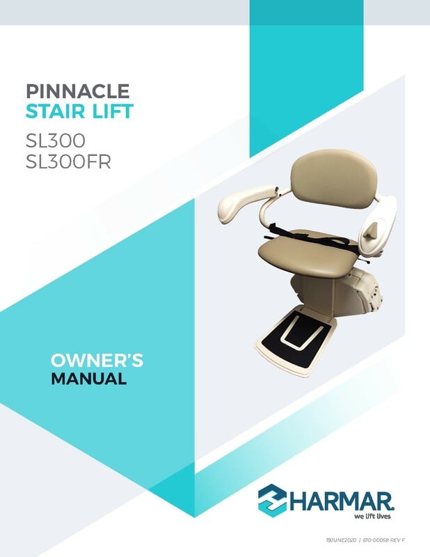 Harmar Pinnacle SL 300 owner's manual thumbnail