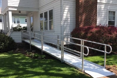 aluminum wheelchair ramp in Atlanta, GA