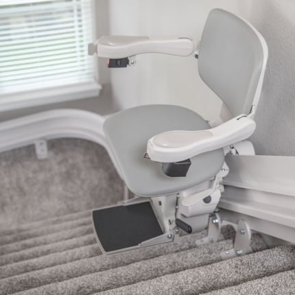 Bruno Elan stairlift installed by Lifeway Mobility