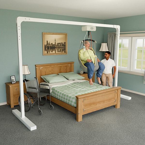 Mackworth SteadyTrack gantry lift by Lifeway Mobility