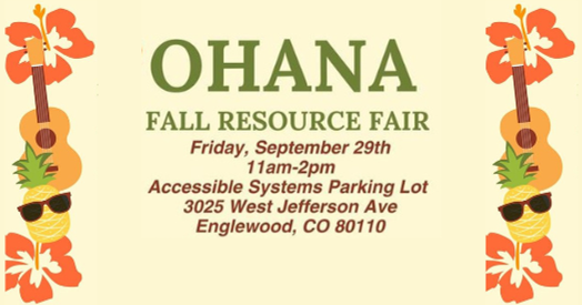 Ohana Resource Fair Denver