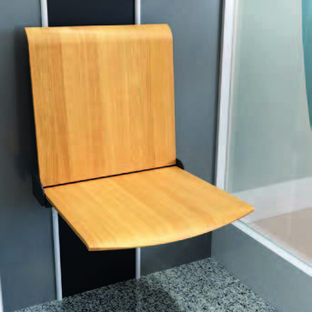 Pollock elevator tip-up seat option