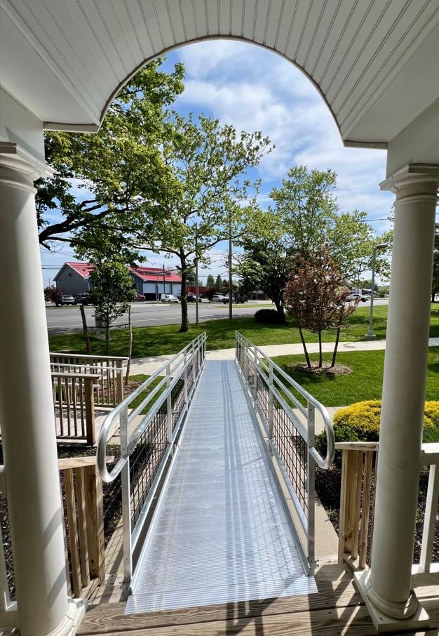 wheelchair ramp installed in CA through medi-cal coverage