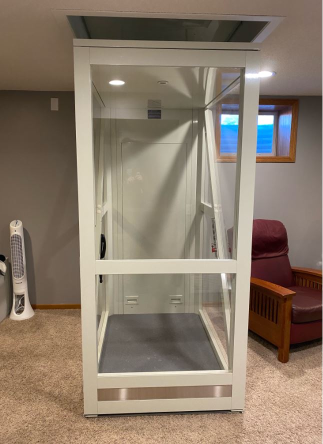 Savaria Telecab through floor home elevator price from Lifeway Mobility