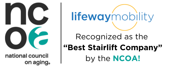 stair lift review - Lifeway Mobility recognized as the best stairlift company by the National Council on Aging