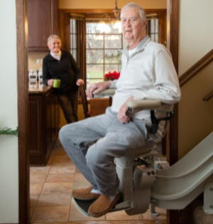 curved stair lifts in North Carolina