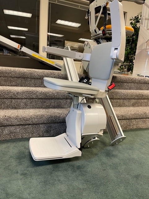 Bruno stair lift Lifeway Mobility Pittsburgh Showroom in Saxonburg, PA