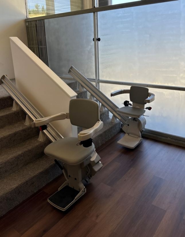 Bruno stairlifts in Lifeway Mobility San Diego, CA Showroom