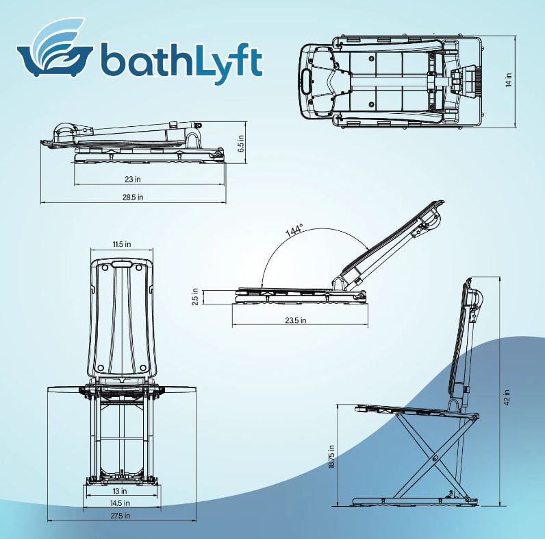 BathLyft specs sheet