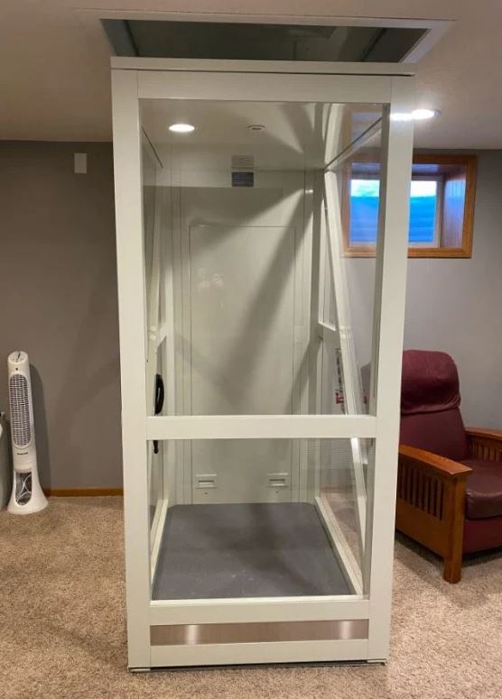through-the-floor home elevator from Lifeway Mobility