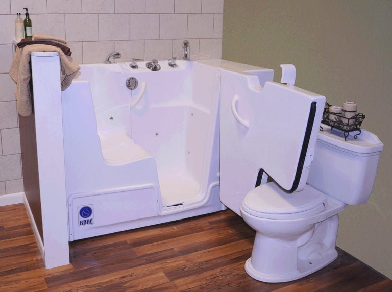 walk-in bath tub