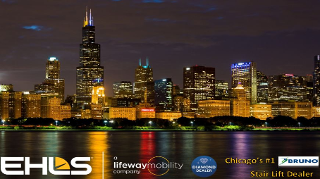 Lifeway Chicago/EHLS is Chicago's #1 Bruno Stair Lift Dealer