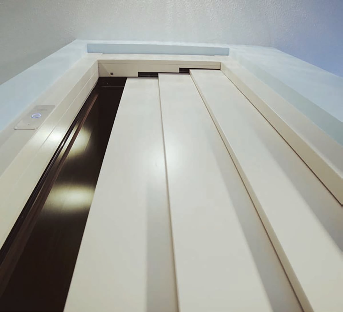Cambridge elevator door panels from Lifeway Mobility