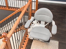 Bruno Elite stairlift larger seat pad upgrade option
