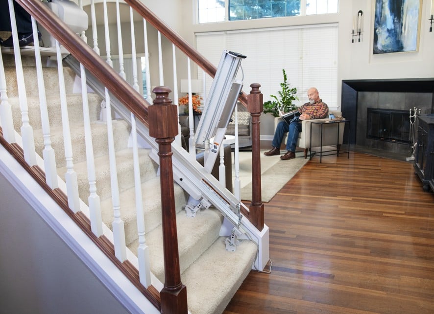 Bruno-folding-rail-option-for-stairlift
