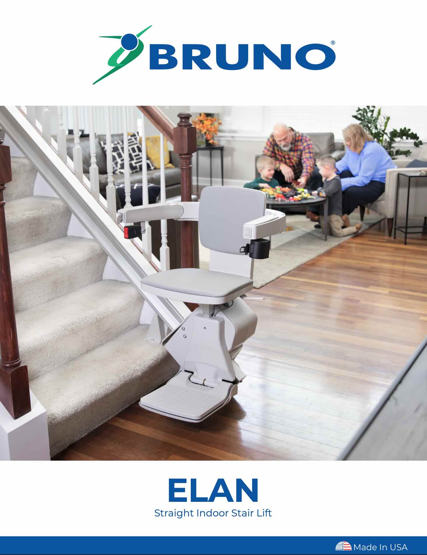 Bruno Elan stair lift brochure preview