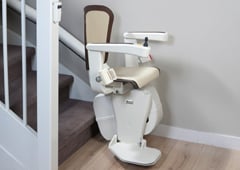 Handicare Freecurve stairlift turn and go upgrade option