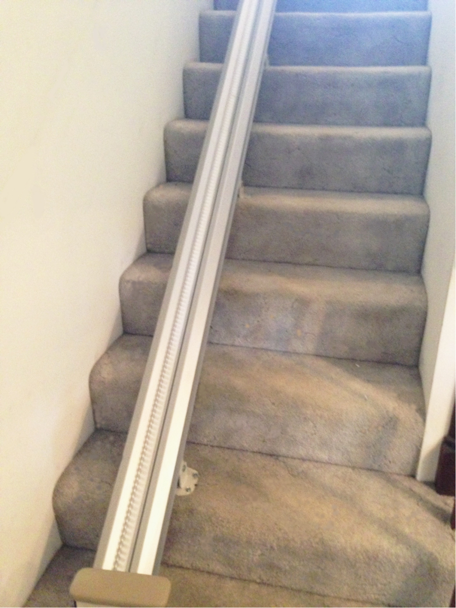 Harmar stair lift rail