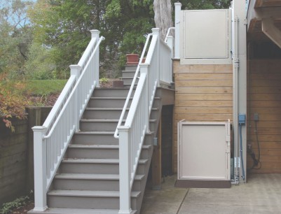 tall vertical platform lift from Lifeway Mobility