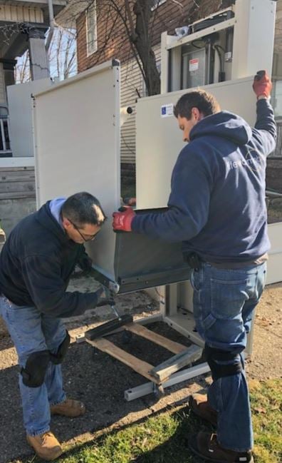 Lifeway Mobility technicians professionally install platform lift