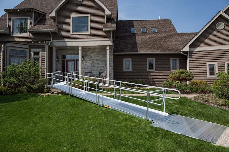 wheelchair ramp professionally installed by Lifeway Mobility
