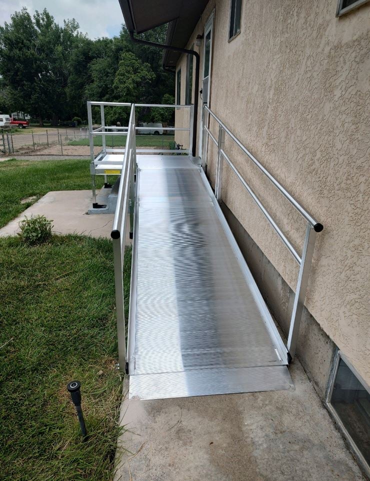 aluminum wheelchair ramp options from Lifeway Mobility