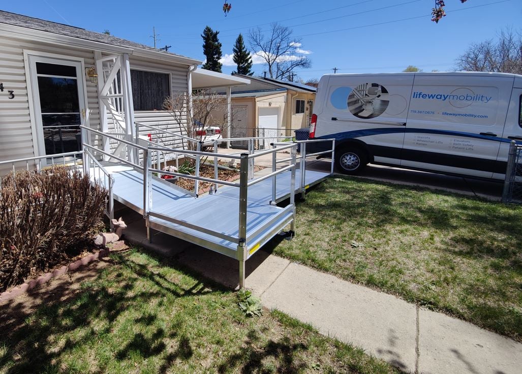 wheelchair ramp installation