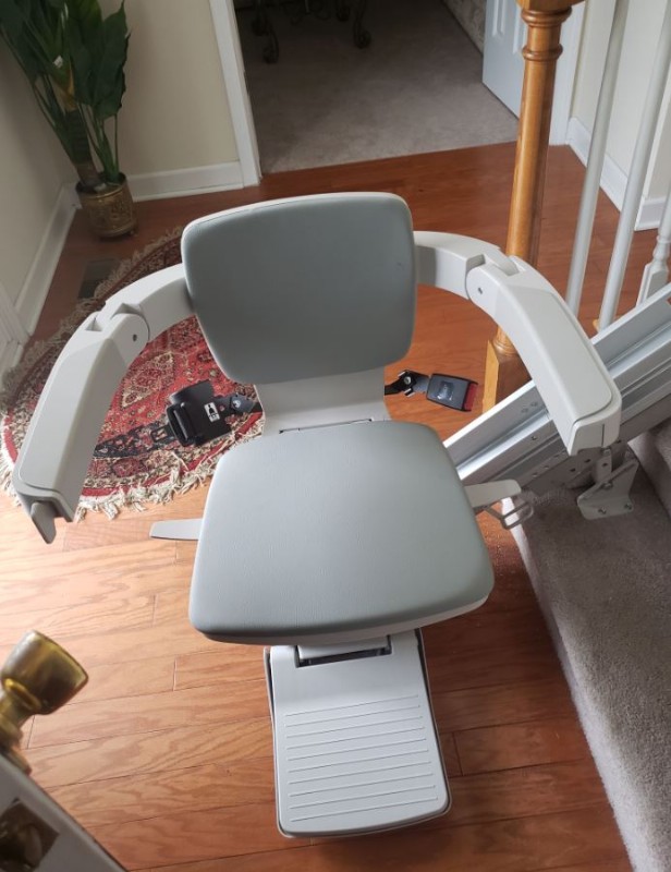 Bruno Elan stairlift installed in Irmo SC by Lifeway Mobility