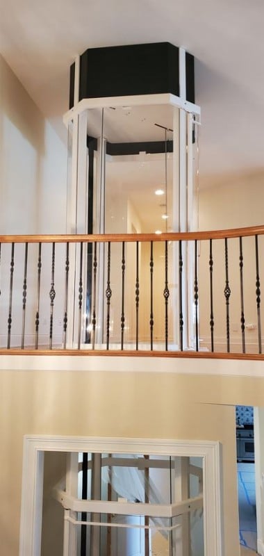 Savaria Vuelift Glass Home Elevator in Chicago, IL, Lifeway Mobility