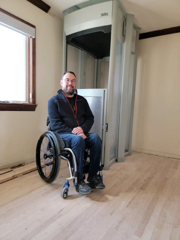 Stiltz Home Elevator Installation