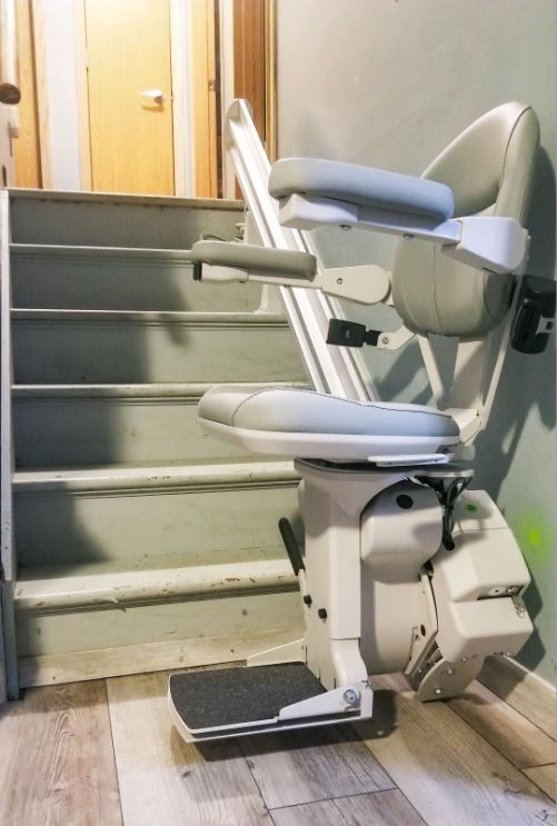 stairlift installed in Columbus Ohio by Lifeway Mobility