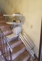 Bruno Elan stairlift Ohio installed by Lifeway Mobility Columbus