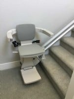 Bruno Elan stairlift installed in San Jose by Lifeway Mobility