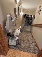 Bruno-Elan-stairlift-with-components-folded-up-to-maximize-space-on-stairs-in-Indiana-home.JPG