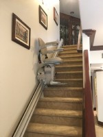 Bruno Elite stairlift installed by Lifeway Mobility San Francisco