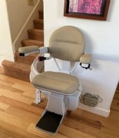 Bruno-curved-stairlift-with-custom-tan-upholstery-in-Santa-Clarita-CA-by-Lifeway-Mobility.JPG
