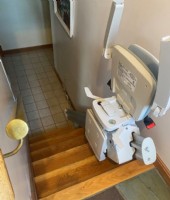 Lifeway-Mobilityinstalled-stairlift-with-components-folded-up-in-North-Easton-MA.JPG